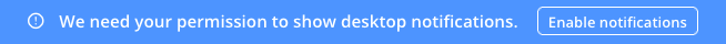 Mattermost v9.10부터 표시되는 알림 활성화 안내