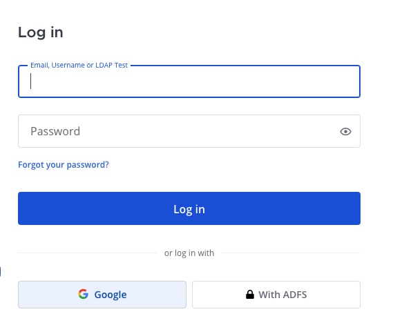 Google Apps 계정 정보로 Mattermost에 로그인합니다.